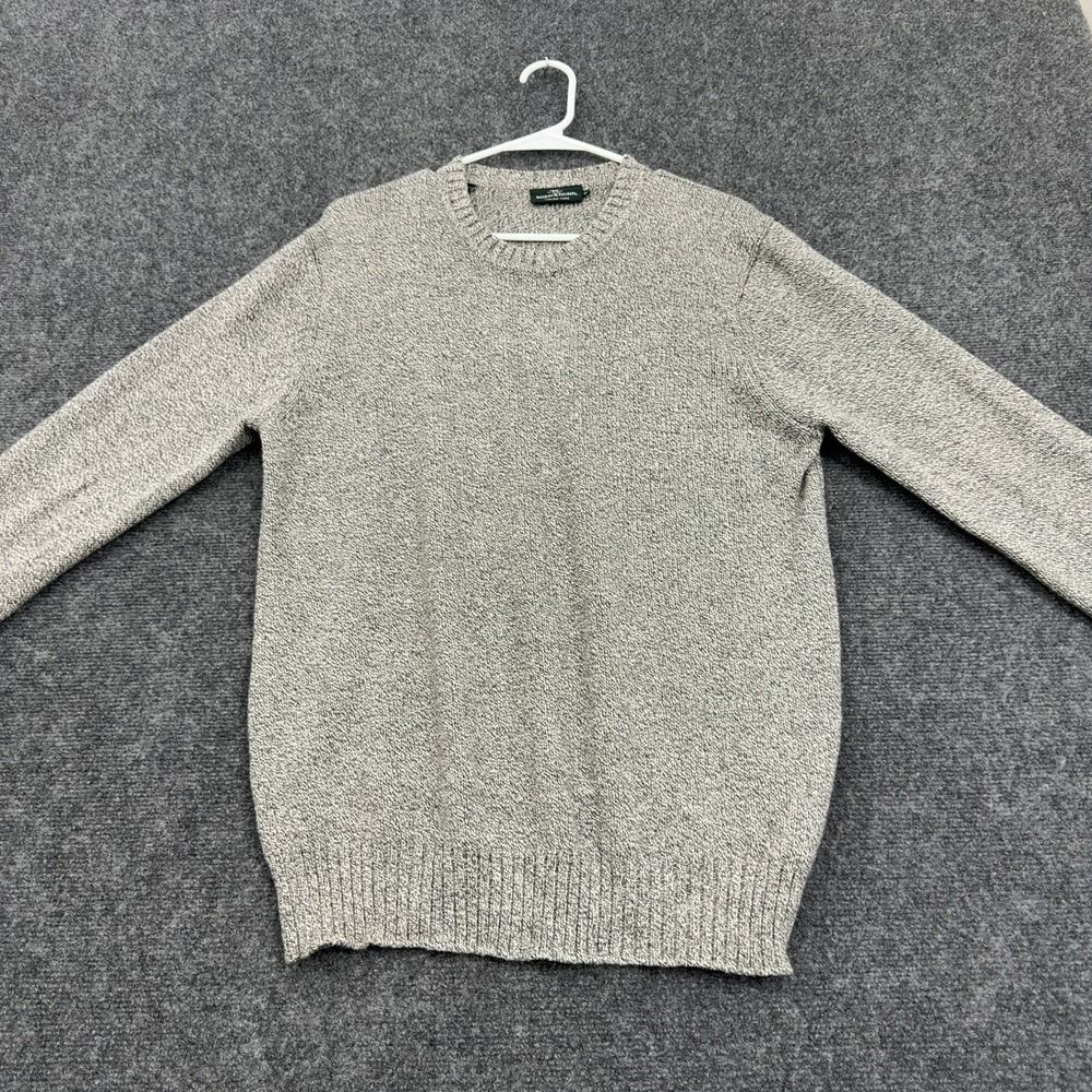 Rodd & Gunn Sweater Mens M Gray Cotton Wool Italian Yarn‎ Crewneck Classic Style
